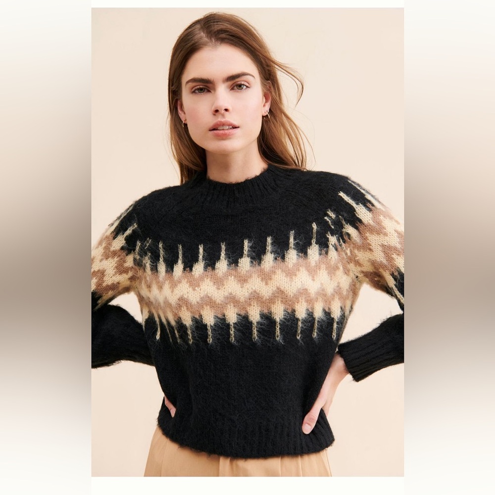 Anthropology Rebecca Minkoff Argyle Sweater